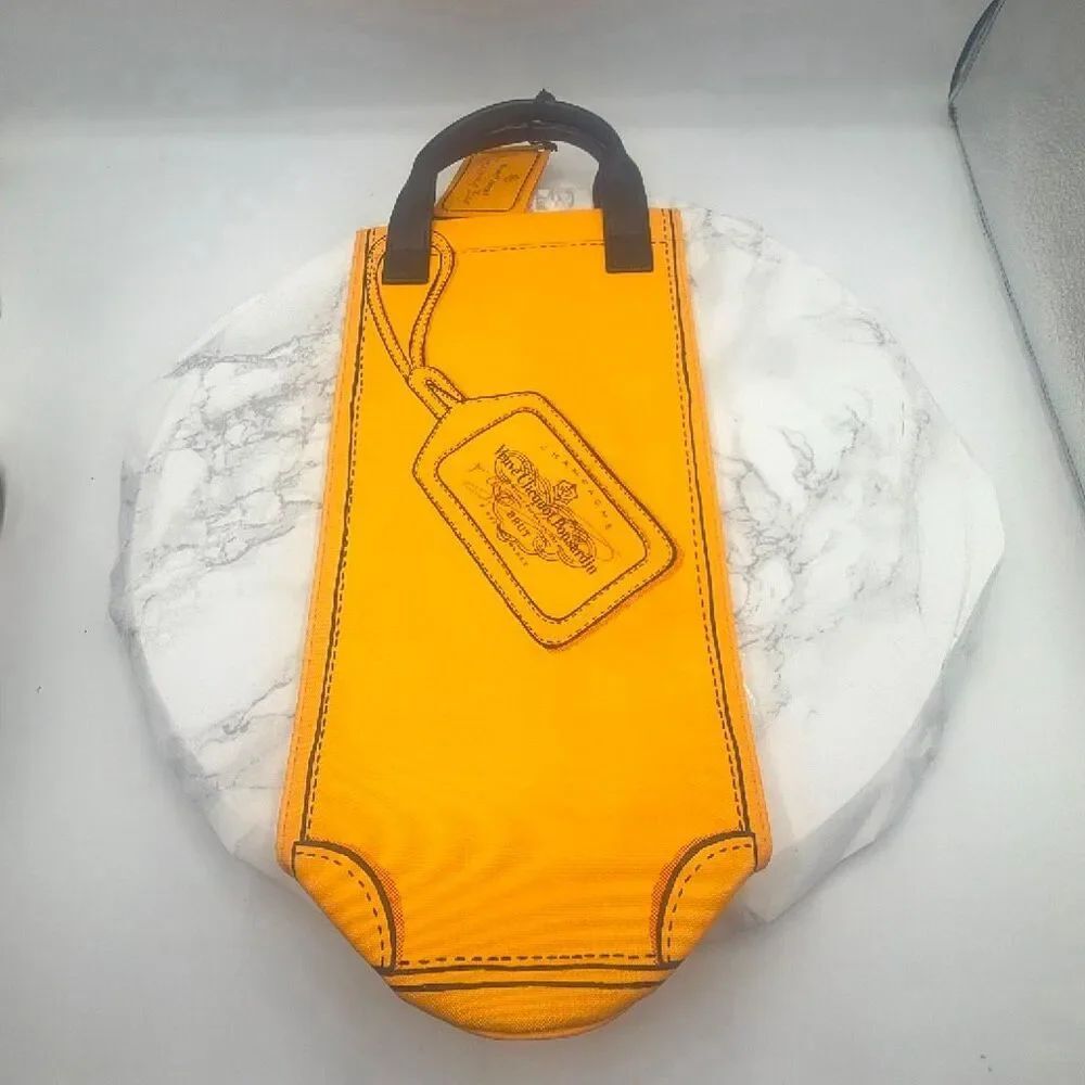 Veuve Clicquot Champagne Ponsardin Foldable Insulated 750ml Bottle Tote Bag